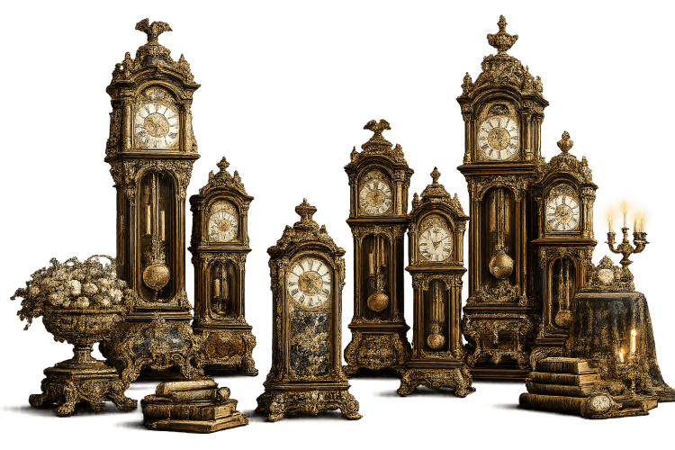 Продать старинные напольные часы в Москве