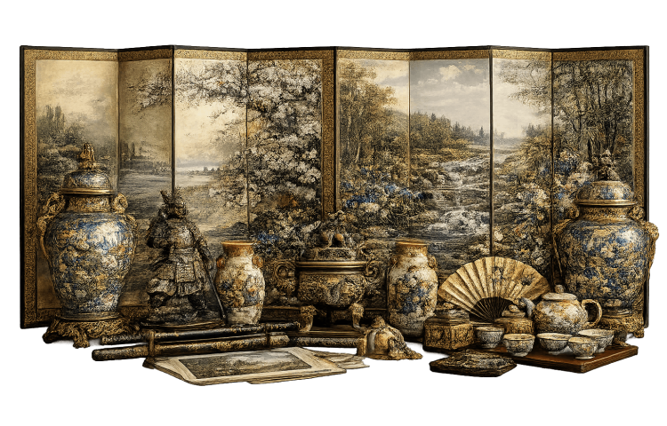 Продать японский антиквариат в Москве