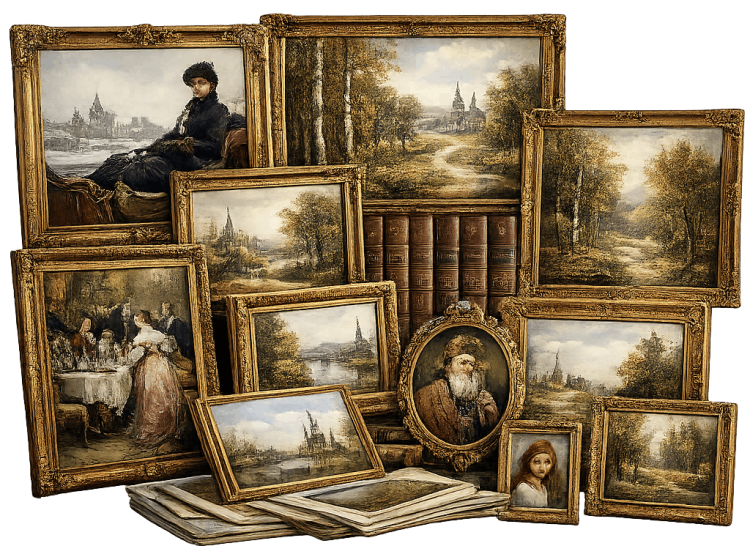 Продать картину дорого в Москве