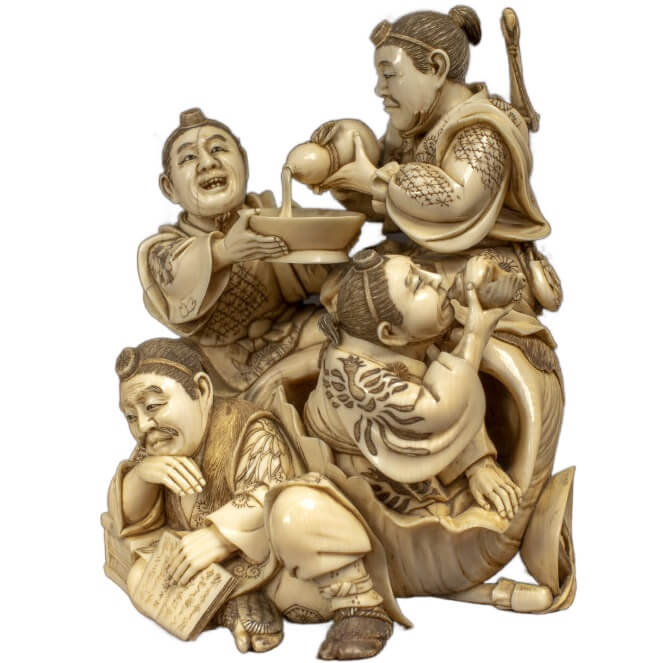 Скульптуры и Окимоно